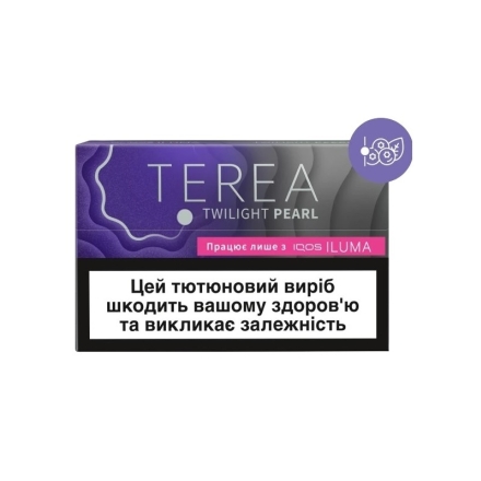 Тютюновмісний виріб TEREA TWILIGHT PEARL МРЦ 128,57 тек.