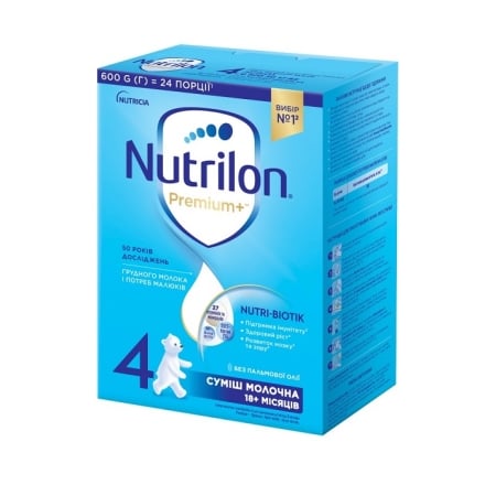 Молочна суміш 0,6 кг Nutrilon 4 к/п