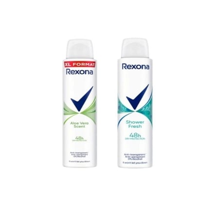 Антиперспірант 200 мл Rexona Aloe Vera/Shower Fresh аерозоль