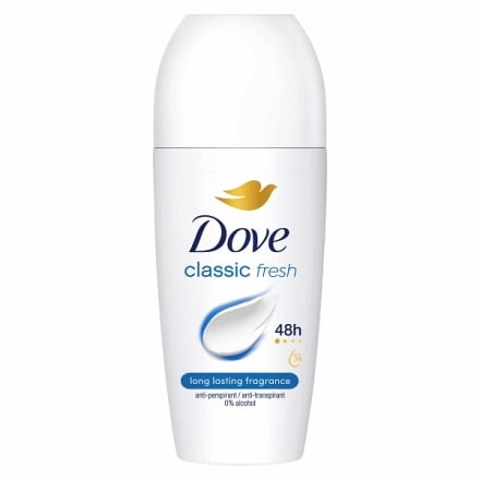 Дезодорант 50 мл DOVE КЛАСИЧНА СВІЖІСТЬ антиперспірант кульковий п/флакон