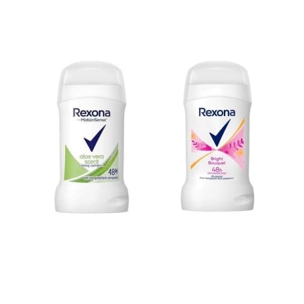 Дезодоранти 50 мл REXONA Яскравий Букет/ Алое Вера антиперспірант стік п/флакон