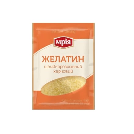 Желатин 25г Мрія швидкорозчинний