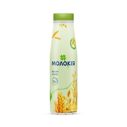 Йогурт 250 г Молокія Злаки 1,4% 