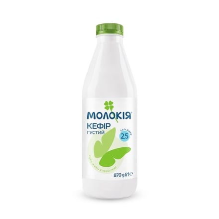 Кефір 0,87 кг Молокія густий 2,5% 