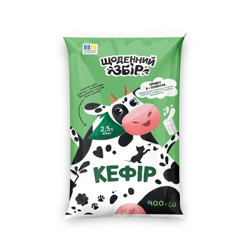 Купити Кефір 0,9 кг Щоденний збір 2,5% п/е(П) у АТБ Market