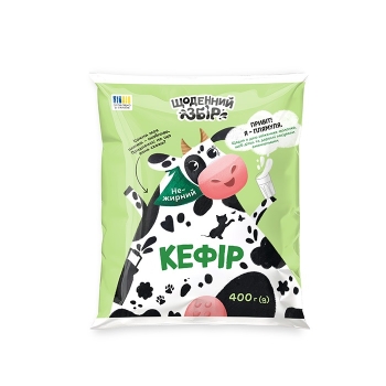 Купити Кефір 400 г Щоденний збір нежирний п/ет у АТБ Market