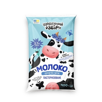 Купити Молоко 0,9 кг Щоденний збір пастеризоване 2,5% п/ет(П) у АТБ Market