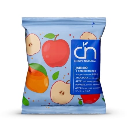 Чипси 18 г Crispy Natural яблучні зі смаком манго солодкі м/уп