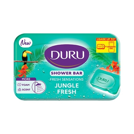 Косметичне мило для душу 150 г DURU Fresh Sensations (Свіжість Джунглів) м/уп