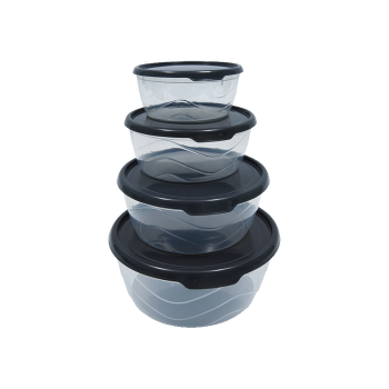 Купити Набip контeйнepiв 300, 700, 1100, 1750 мл з кpишками 4 шт., аpт. AK 660 у АТБ Market