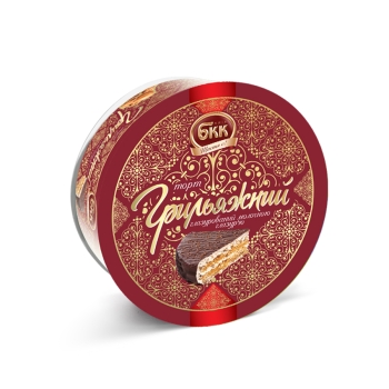 Купить Торт 420 г КБКК Грильяжний глазурований к/уп в АТБ Market