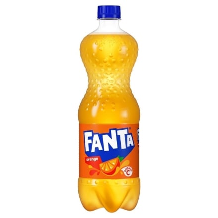 Напиток 1 л Fanta Апельсин безалкoгoльный сильнoгазирoванный