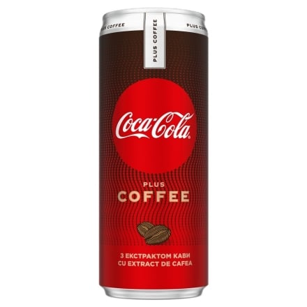 Напій 250 мл Coca Cola plus coffee безалкогольний сильногазований