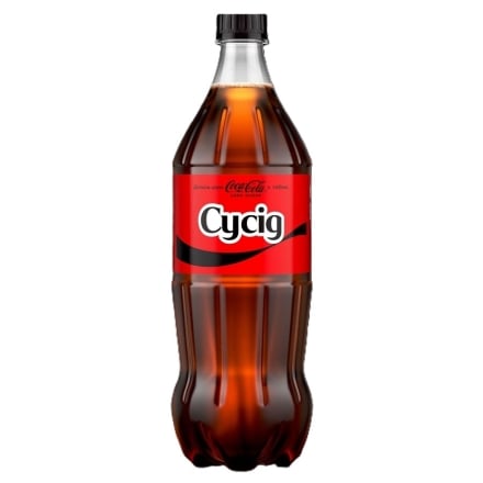 Нaпій 1 л Coca-Cola Zero бeзaлкoгoльний сильнoгaзoвaний ПЕТ