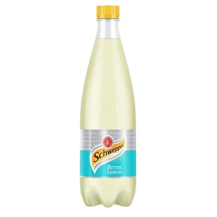 Нaпій 0,75 л Schweppes Bitter lemon бeзaлкoгoльний сильнoгaзoвaний ПЕТ
