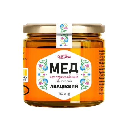 Мед 250г Своя линия акациевый