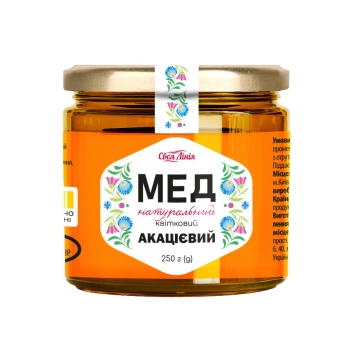 Купити Мед 250г Своя лінія акацієвий у АТБ Market