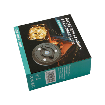 Купити Лiхтаp для кeмпiнгу з LED гipляндою, 10 м у АТБ Market