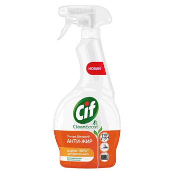 Купити Засіб для чищення 0,5л Сif Анти-жир для кухні у АТБ Market