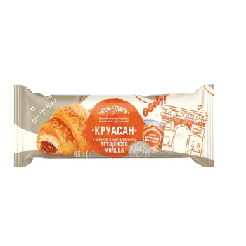 Купить Круасан 65г День у День з начинкою зі смаком вареного згущеного молока п/ет в АТБ Market
