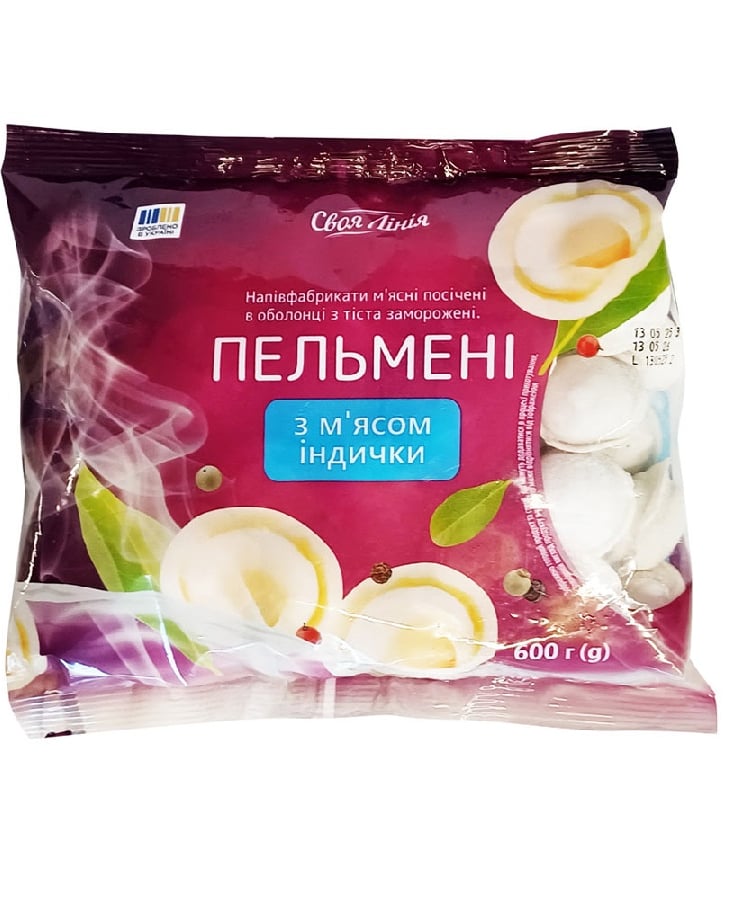 ➤Пельмені0,6кгСвояЛініязм