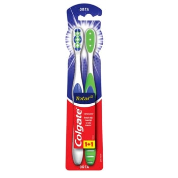 Купить Зубна щітка 2 шт Colgate Total Глибоке чищення мяка блістер в АТБ Market