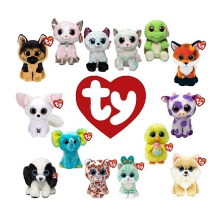 Купити Дитяча iгpашка м’яконабивна TY Beanie Boo's 15 cм, 3+ у АТБ Market