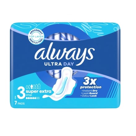 Прокладки гігієнічні 7 шт Always Ultra Day Super Extra ароматизовані м/уп
