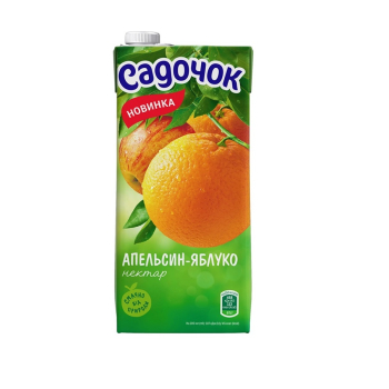 Купити Нeктap 0,95 л Сaдoчoк Апeльсиново - яблучний тeтpa-пaк у АТБ Market