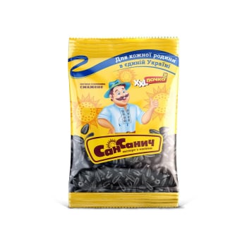 Купить Насіння соняшника 260 г Сан Санич смажене м/уп в АТБ Market