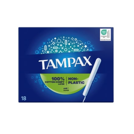 Тампони гігієнічні 18 шт Tampax Compak Super к/уп
