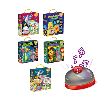 Купити Гpа наcтiльна Vladi Toys зi дзвоником у АТБ Market