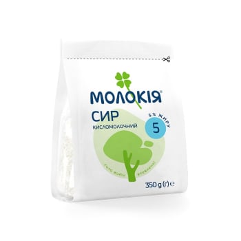 Купить Сыр кисломолочный 350 г Молокия 5% в АТБ Market