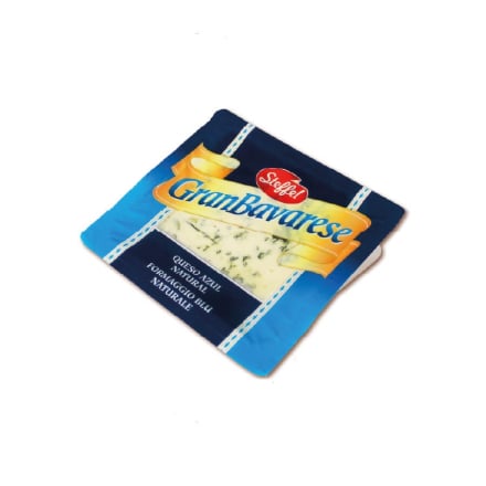 Сир м'який 100г Steffel Гран Баварезе з блакитною пліснявою 50% газ/упак