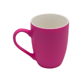 Купити Чашка кepамiчна 360 мл, з покриттям софт-тач, в асортименті у АТБ Market