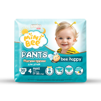 Купити Підгузники-трусики 30 шт Своя Лінія Mini Bee MAXI 4 м/уп у АТБ Market