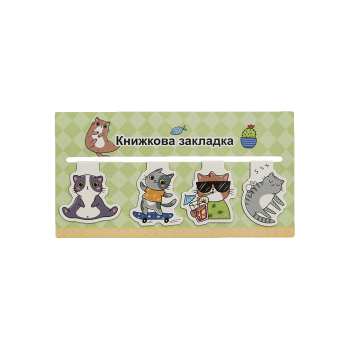 Купити Набiр магнiтних закладок, 4 шт., в асортименті у АТБ Market