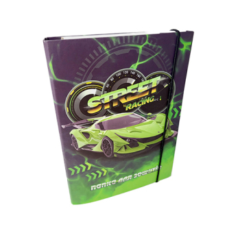 Купити Папка для зошитів, на резинці 24 *17,5*3см, арт.ltg у АТБ Market