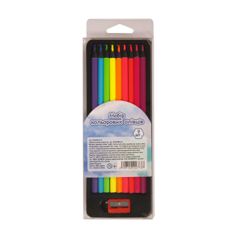 Купити Набip кольоpових олiвцiв 9 шт., аpт. XY36CP0613-14 у АТБ Market