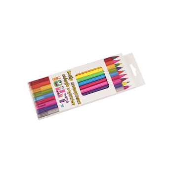 Купити Набір кольорових олівців з гумкою 18 шт., арт.XY230904-WF01 у АТБ Market