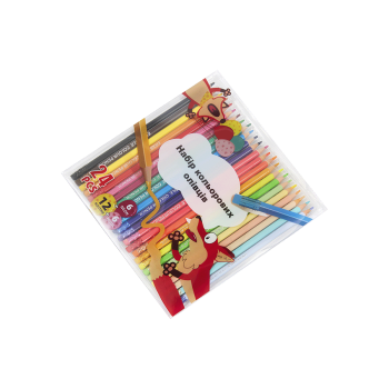 Купить Набір кольорових олівців 24 шт., арт. XY24JCP-6195 в АТБ Market