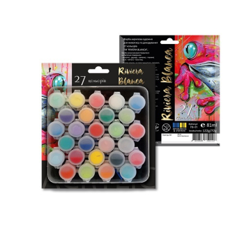 Купити Фарба акрилова художня для живопису та декорування 27 кольорів 