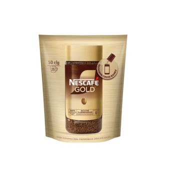 Купить Кава 50 г Nescafe Gold розчинна сублімована м/уп в АТБ Market