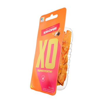 Купити Чипси курячі ХО перекусити? DRY CHICKEN сиров'ялені 50 г у АТБ Market