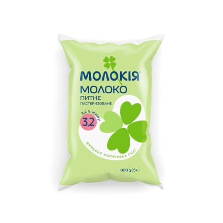 Купити Молоко 0,9 кг Молокія 3,2%  у АТБ Market