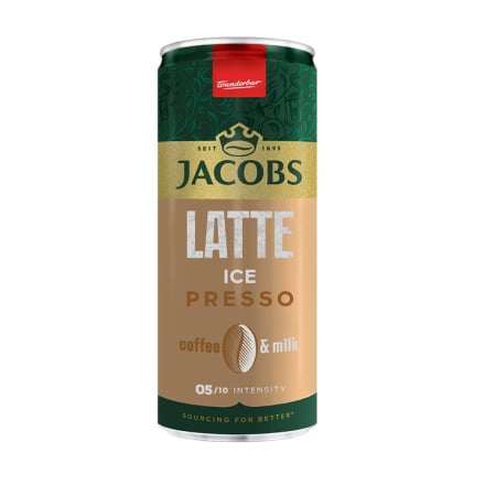 Напій 250 мл Jacobs АйсПрессо Латте молочний з кавою ж/б
