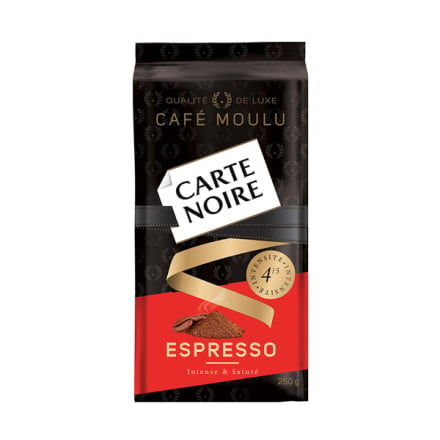 Купити Кава 250 г CARTE NOIRE ESPRESSO мелена м/уп у АТБ Market