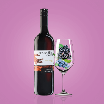 Купити Вино 0,75л Каберне Совіньон Crocodile Creek виноградне сортове сухе червоне 12-14%, Австралія у АТБ Market