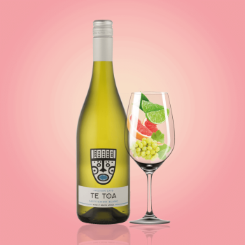 Купить Вино 0,75 л TE TOA SAUVIGNON BLANC VIS біле сухе 12,5 % об. скл/пл ПАР в АТБ Market