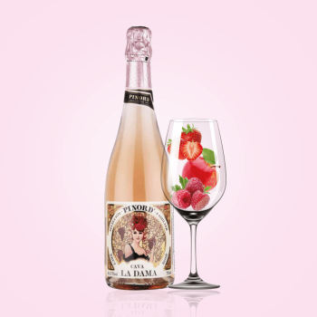 Купити Вино 0,75л LA DAMA Cava ігристе брют рожеве 11,6 % об скл/пл, Іспанія у АТБ Market